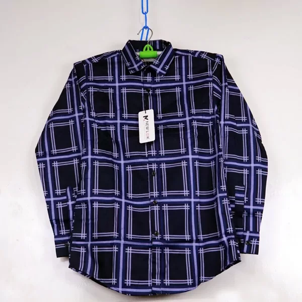Long Sleeve Cotton Shirt For Men's