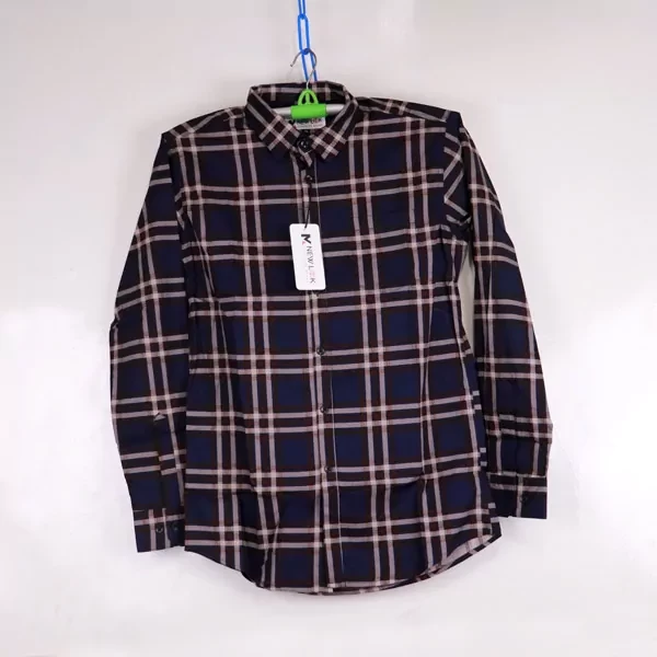 Men's Soft Cotton Long Sleeve Shirt