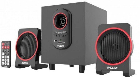 iVOOMi ivo-1600U 2.1 Remote Control Multimedia Speaker