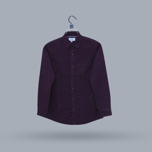 Deep Violet Men's Shirt Eid Collection