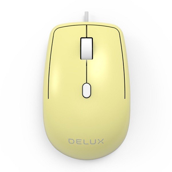 DELUX M330BU Wired Optical Mouse