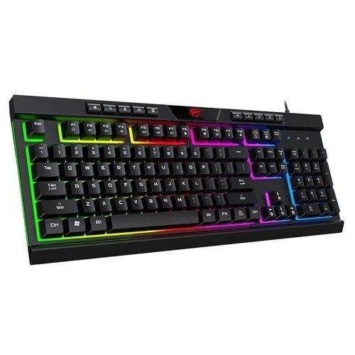 Havit Gamenote KB500L Multi-Function Led Backlit USB Gaming Keyboard Black