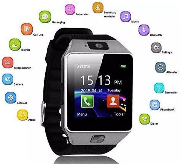 NO-BORDERS A1 Bluetooth Smart Watch Sport Support Call Music 2G With SIM TF Camera Smartwatch for Android PK iwo 8 DZ09 GT06