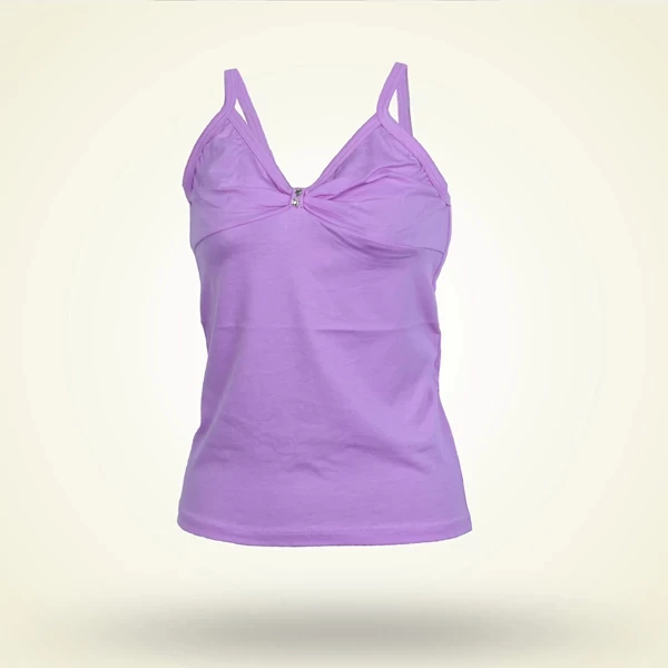 Ladies Tank Top  Light Violet Color