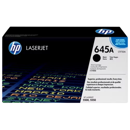 HP 645A Black Original LaserJet Toner Cartridge