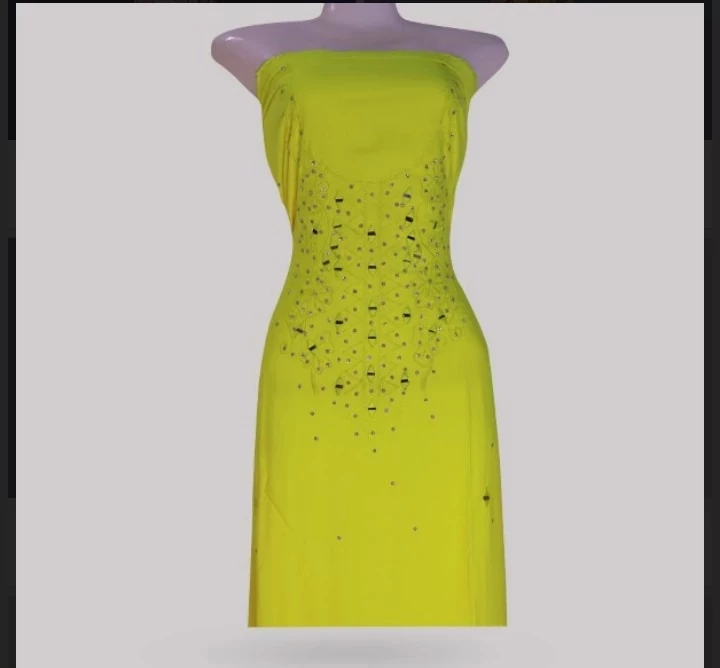 Karchupi One Piece Yellow Color