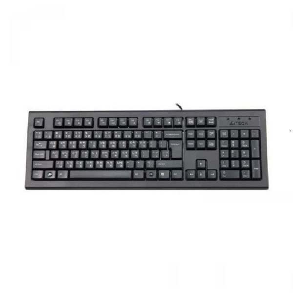 A4 Tech KR-85 Black Wired Multimedia FN Hotkeys Keyboard with Bangla