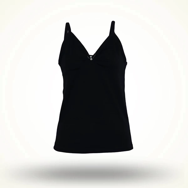 Ladies Tank Top Black Color